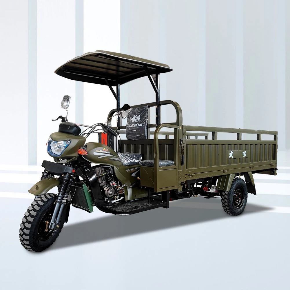 Top cover 300cc engine cargo tricycle manufacturer