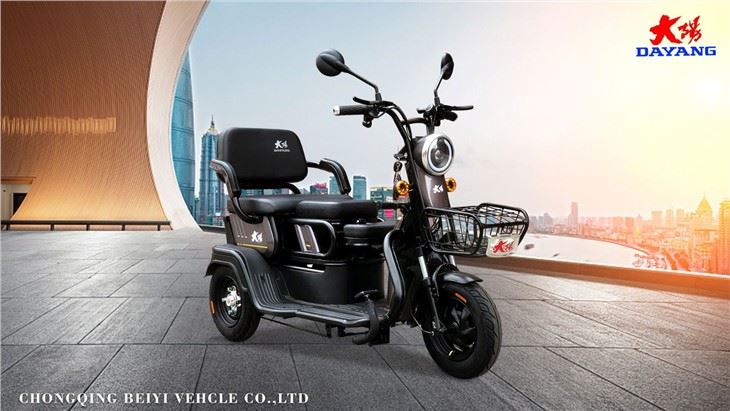 3 Wheels Electric Tricycle For Elder Leisure