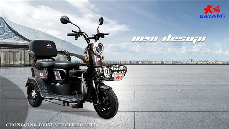 3 Wheels Electric Tricycle For Elder Leisure