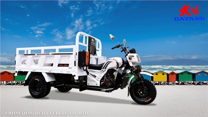 wuyang White Three Wheeler Cargo Motor